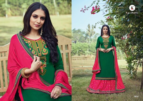 KALARANG SHIVALI JAM SILK COTTON EMBROIDERY SUITS AT BEST PRICE