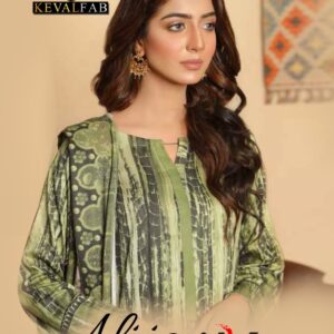 KEVAL FAB ALIJA NX KARACHI PRINTED SUITS AT CHEAPEST PRICE