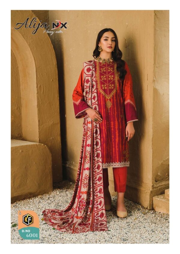 KEVAL FAB ALIJA NX KARACHI PRINTED SUITS AT CHEAPEST PRICE