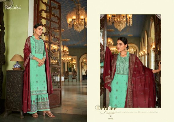 RADHIKA AZARA KAZO BLOSSOM COTTON SUITS LATEST 2022 COLLECTION