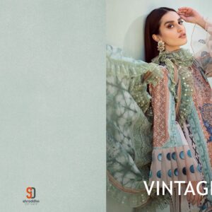 SHRADDHA DESIGNER VINTAGE VOL 7 LAWN COTTON PRINTED PAKISTANI SUITS EXCLUSIVE CATALOG
