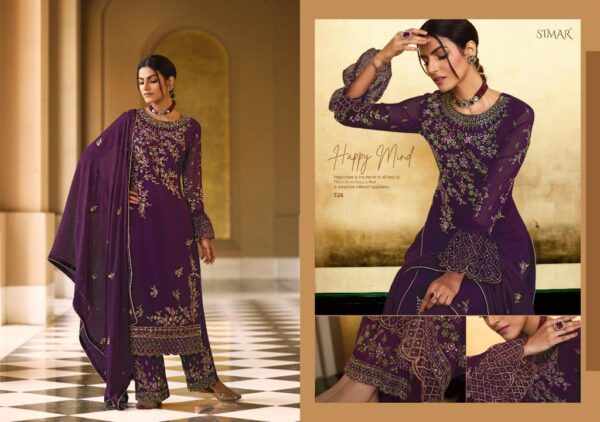 SIMAR ZAINA GEORGETTE WITH EMBROIDERY SUITS LATEST COLLECTION