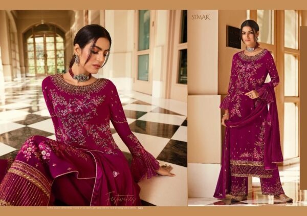 SIMAR ZAINA GEORGETTE WITH EMBROIDERY SUITS LATEST COLLECTION