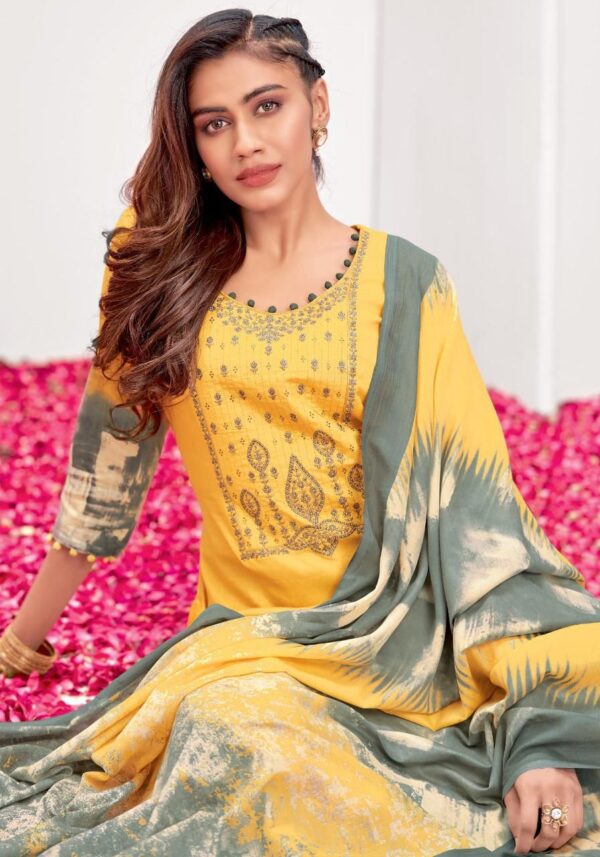 SURYAJYOTI SHADED VOL 5 SATIN COTTON SUITS WHOLESALER SURAT