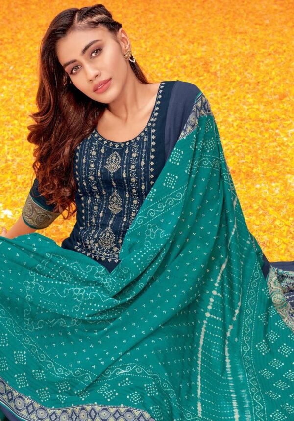 SURYAJYOTI SHADED VOL 5 SATIN COTTON SUITS WHOLESALER SURAT