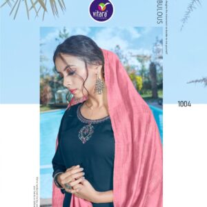 VITARA FASHION DREAM GIRL KURTI PANT WITH DUPATTA AT WHOLESALER SURAT