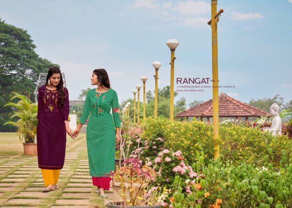Kessi Rangoon Present Rangat Vol 2 Latest Cotton Kurtis Catalog 2022