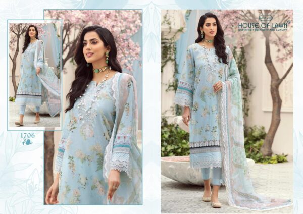 House Of Lawn Noor Embroidery Collection Pakistani Salwar Kameez 2022