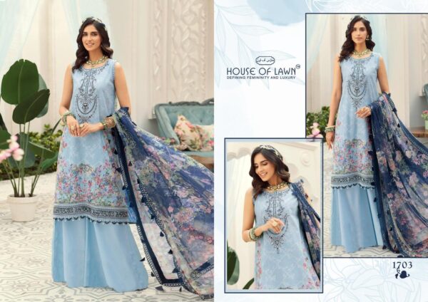 House Of Lawn Noor Embroidery Collection Pakistani Salwar Kameez 2022