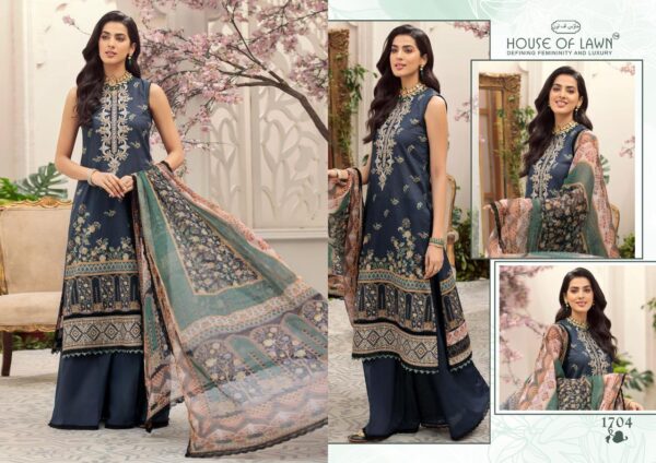House Of Lawn Noor Embroidery Collection Pakistani Salwar Kameez 2022