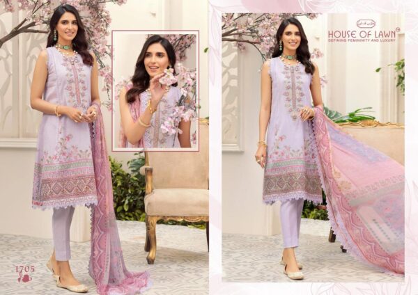 House Of Lawn Noor Embroidery Collection Pakistani Salwar Kameez 2022
