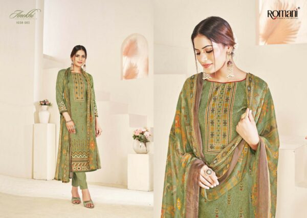 ROMANI ANOKHI VOL 2 COTTON PRINTED  DRESS MATERIAL AT CHEAPEST PRICE