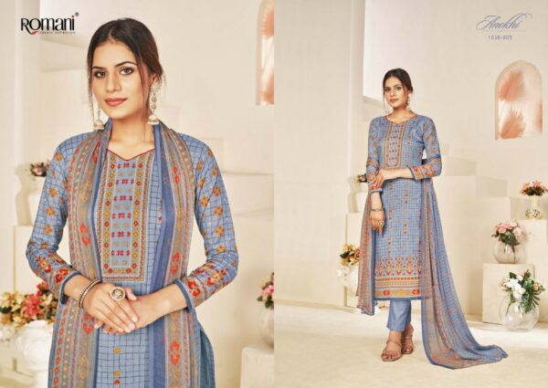 ROMANI ANOKHI VOL 2 COTTON PRINTED  DRESS MATERIAL AT CHEAPEST PRICE