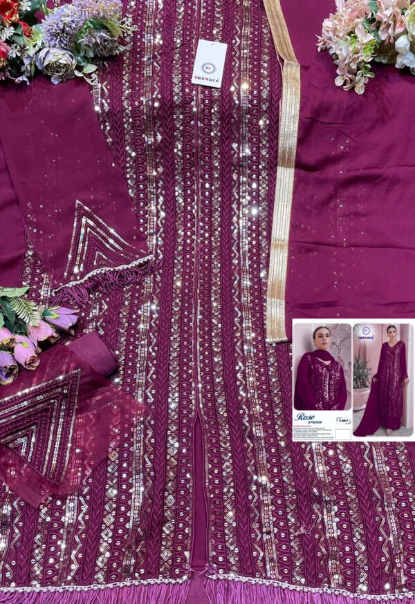 Shanaya Rose Aynoor S 99 Edition Latest Party Wear Pakistani Salwar Kameez