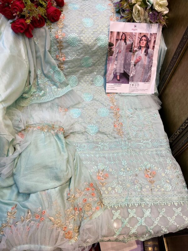 Deepsy D 143 Georgette Heavy Embroidery Pakistani Suits