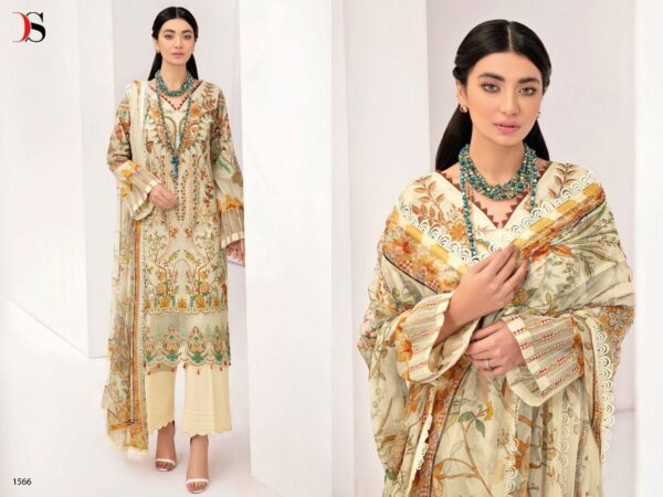 Chevron Lawn 22 Cotton Embroidery Pakistani Suits By Deepsy Suits