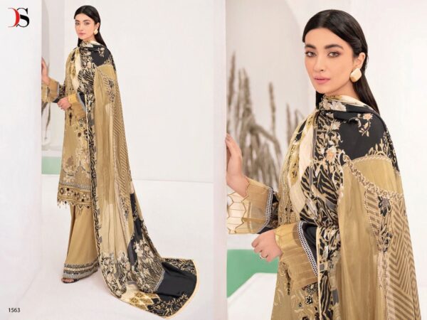 Chevron Lawn 22 Cotton Embroidery Pakistani Suits By Deepsy Suits