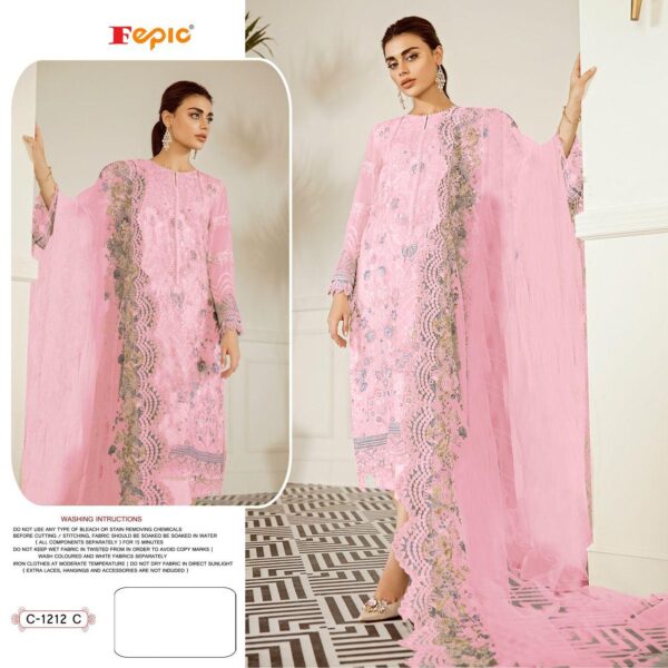 Fepic Rosemeen C 1212 Party Wear Georgette Pakistani Suits