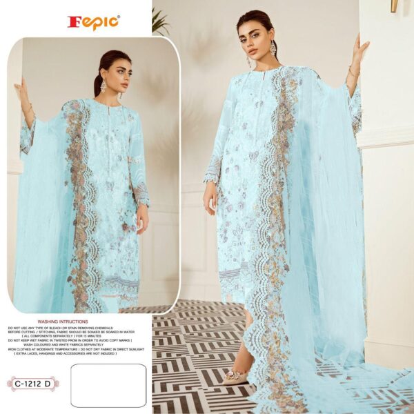 Fepic Rosemeen C 1212 Party Wear Georgette Pakistani Suits