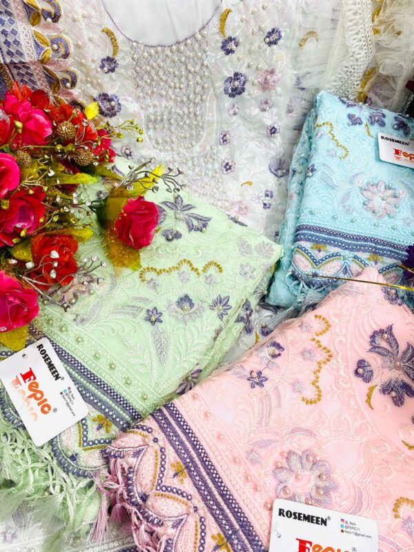 Fepic Rosemeen C 1212 Party Wear Georgette Pakistani Suits