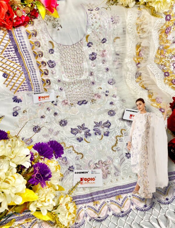 Fepic Rosemeen C 1212 Party Wear Georgette Pakistani Suits