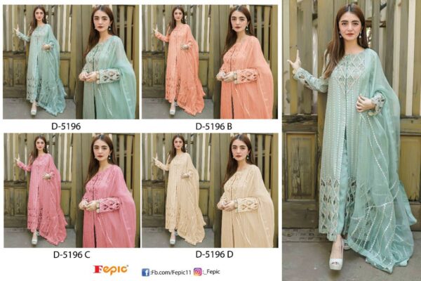 Fepic Rosemeen D 5196  Occasional Wear Pakistani Salwar Kameez