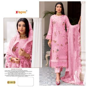 Fepic Rosemeen D 5203 Georgette Latest Pakistani Suits