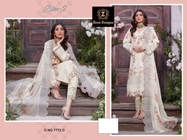 Ziaaz Designs Bliss 2 Muslin Cotton Digital Print Pakistani Suits