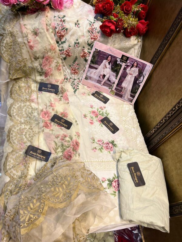 Ziaaz Designs Bliss 2 Muslin Cotton Digital Print Pakistani Suits