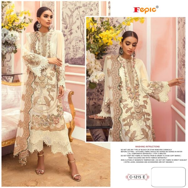 Fepic Rosemeen C 1215 Exclusive Partywear Pakistani Suits Collection