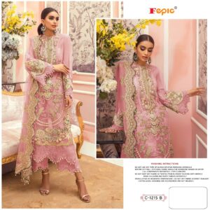 Fepic Rosemeen C 1215 Exclusive Partywear Pakistani Suits Collection