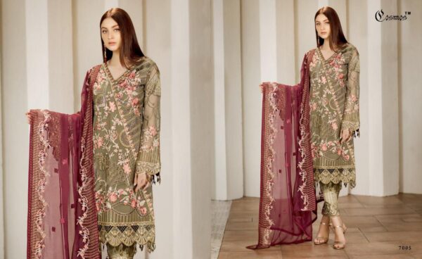 Cosmos Aayra Vol 7 Heavy Georgette Fancy Pakistani Salwar Kameez Wholesaler Surat