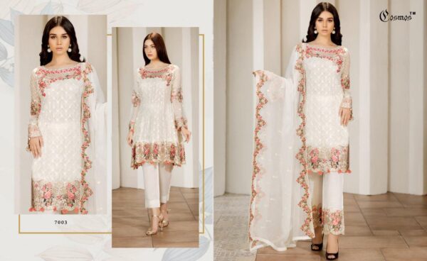 Cosmos Aayra Vol 7 Heavy Georgette Fancy Pakistani Salwar Kameez Wholesaler Surat