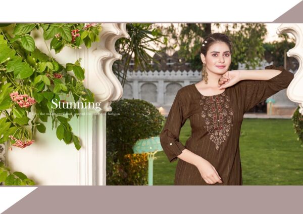 Kalaroop By Kajree Present Lipton Heavy Rayon Kurtis Catalogue Wholesaler
