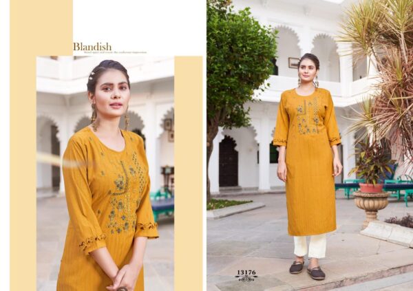 Kalaroop By Kajree Present Lipton Heavy Rayon Kurtis Catalogue Wholesaler