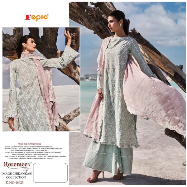 Fepic Rosemeen Image Chikankaari Pakistani Salwar Kameez Collection