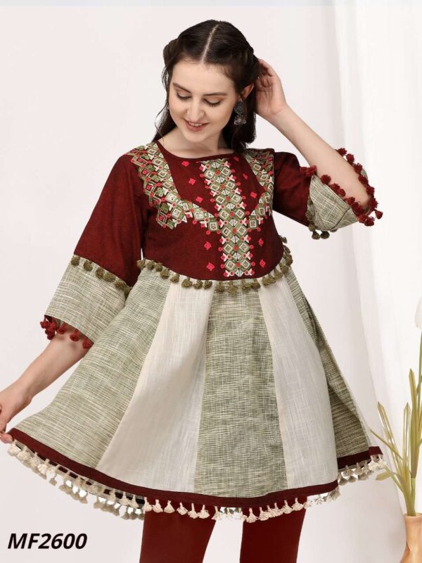 MESMORA NAVRANG FEMALE KEDIA COLLECTION LONG KEDIA TOPS FOR NAVRATRI