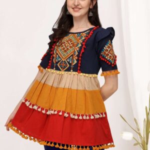 MESMORA NAVRANG FEMALE KEDIA COLLECTION LONG KEDIA TOPS FOR NAVRATRI