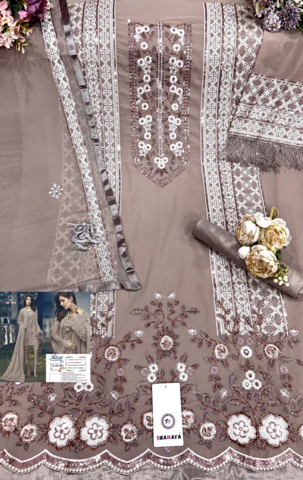 Shanaya Fashion Rose S 43 Georgette Pakistani Dresses