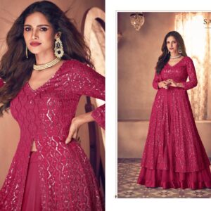 Sayuri Designer Noor Platinum Pro Fancy Party Wear Gown Collection Wholesaler