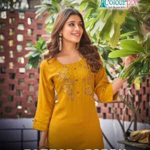 COLOURPIX COTTON CANDY VOL 1 HEAVY RAYON KURTIS WHOLESALE