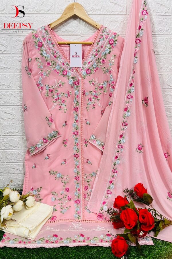 Deepsy Suit D 275 Georgette Readymade Pakistani Suit