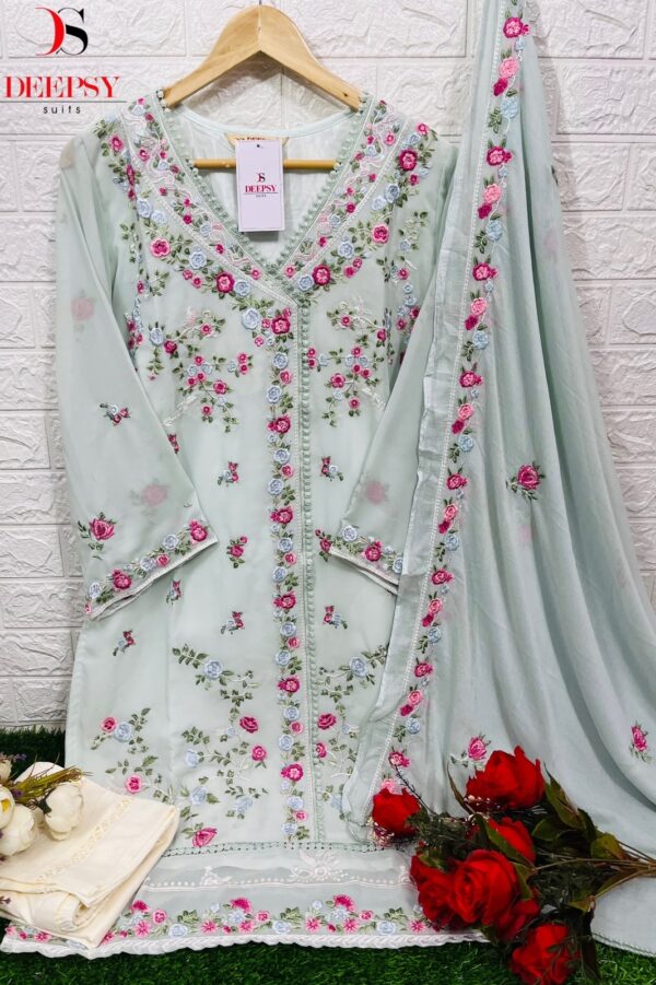 Deepsy Suit D 275 Georgette Readymade Pakistani Suit