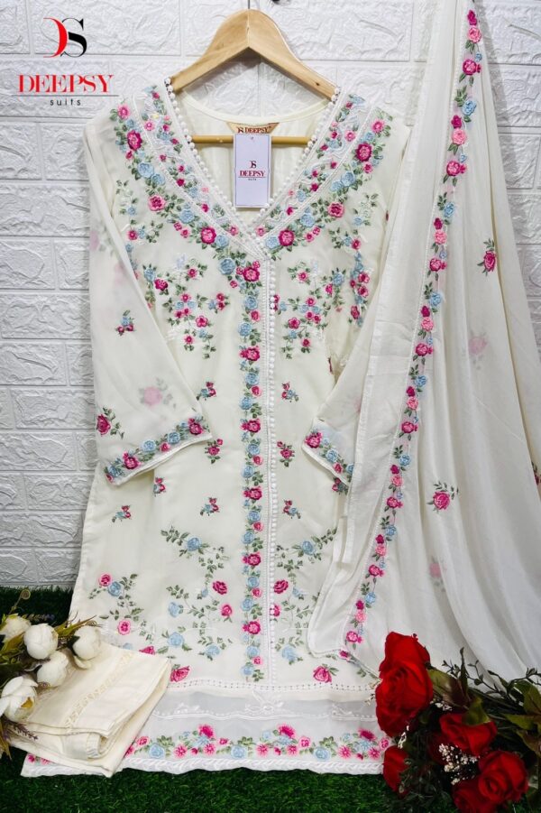 Deepsy Suit D 275 Georgette Readymade Pakistani Suit