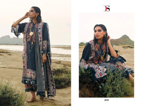 DEEPSY SUITS SANA SAFINAZ MUZLIN 23  PAKISTANI SUITS CATALOG