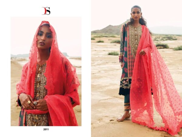 DEEPSY SUITS SANA SAFINAZ MUZLIN 23  PAKISTANI SUITS CATALOG
