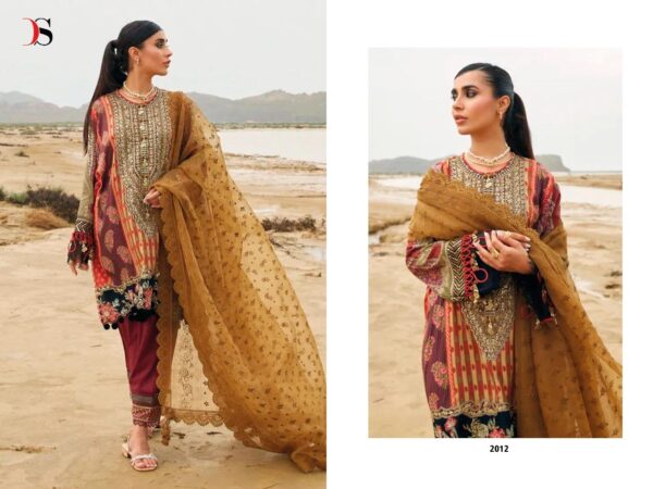 DEEPSY SUITS SANA SAFINAZ MUZLIN 23  PAKISTANI SUITS CATALOG