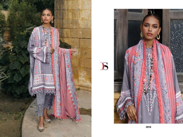 DEEPSY SUITS SANA SAFINAZ MUZLIN 23  PAKISTANI SUITS CATALOG