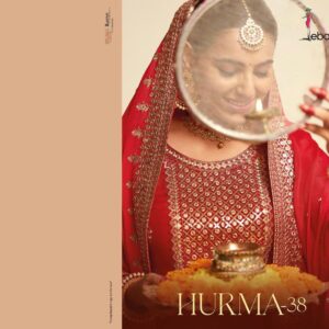 EBA HURMA VOL 38 DESIGNER EMBROIDERED SUITS KARWA CHOUTH