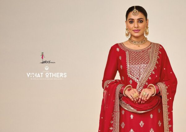 EBA HURMA VOL 38 DESIGNER EMBROIDERED SUITS KARWA CHOUTH